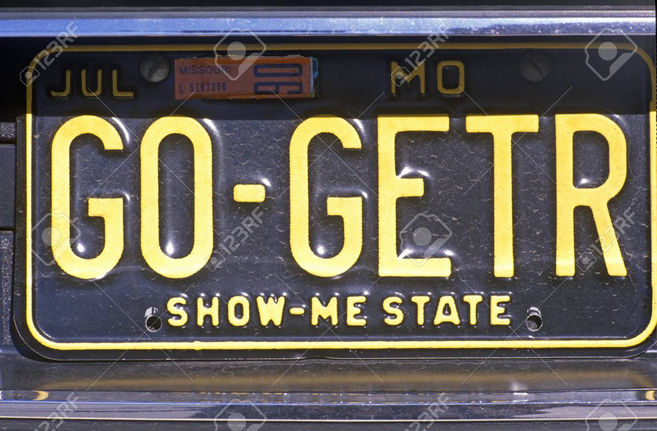 Missouri license plates lookup